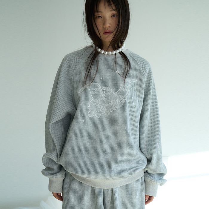 Dumbo Patchwork Top (Grey)