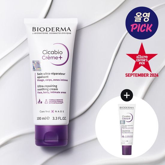 [November Olyoung Pick/40ml Free Gift] Bioderma Cicabio Cream+ 100ml Set (+40ml Free Gift)