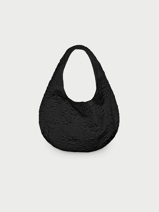 Egg Mini bag Embossing [Black]