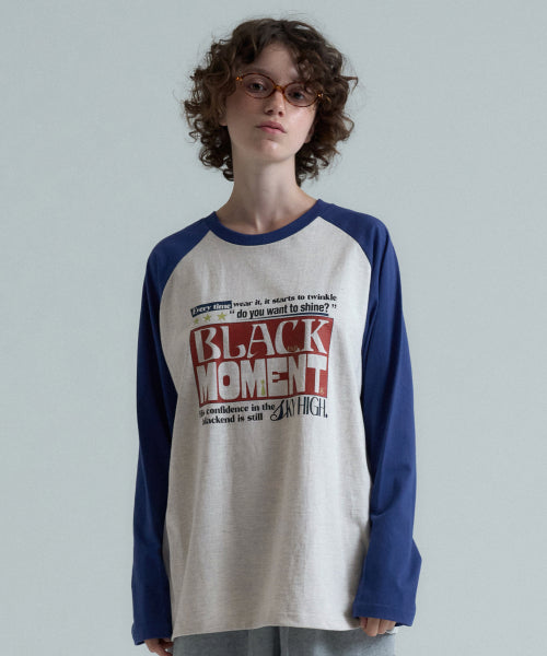Moment Raglan Long Sleeve T-Shirt - Oatmeal
