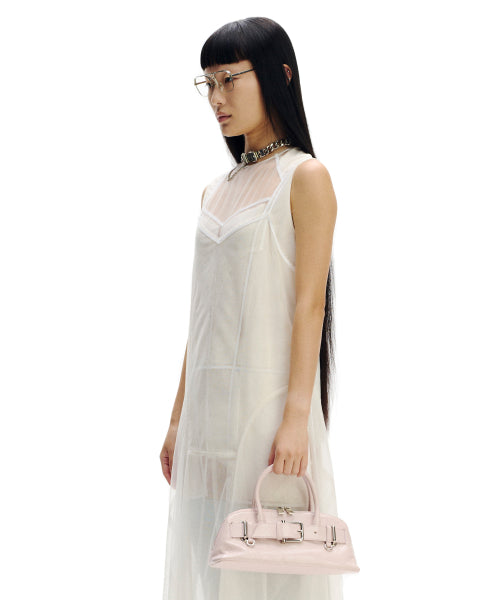 ZIP BROCLE MINI [STONE DUSTY PINK]
