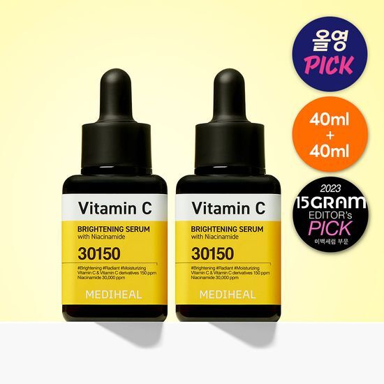 [1+1] Mediheal Vitamin C Brightening Serum Double Set (40ml+40ml)