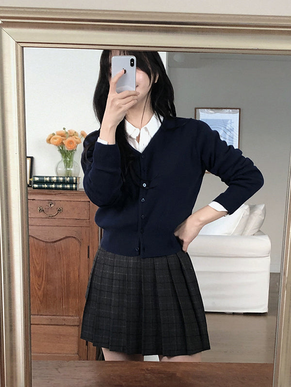 Slow & [Free Shipping/Planning Special Price] Spring Autumn Soft V Cardigan - 5 colors (Depart on the same day 🚚)