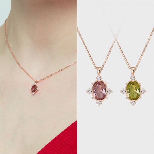 Avery Necklace MCNL0191 14K Gold Plated