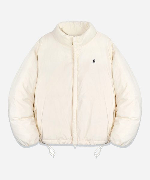 007 POCKET SHORT PUFFER JACKET IVORY