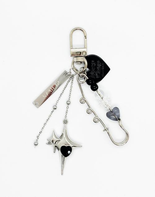 Logo Pendant Point Keyring