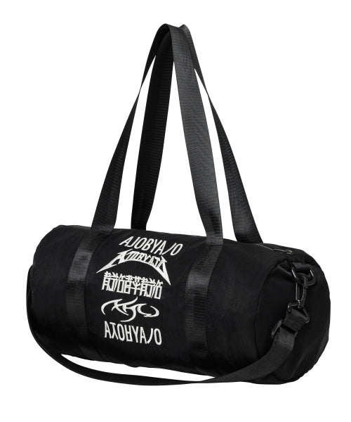 [PBA] Total Logo Nylon Duffle Bag [BLACK]