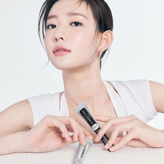 [NEW Black Serum] Holika Holika Lash Correcting Care Eyelash Nutrient Double Plan (Honey Combination/1+1)