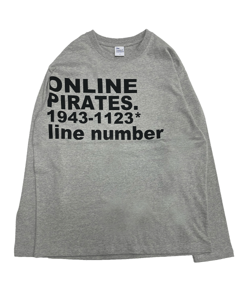 TCM online long sleeve (grey)