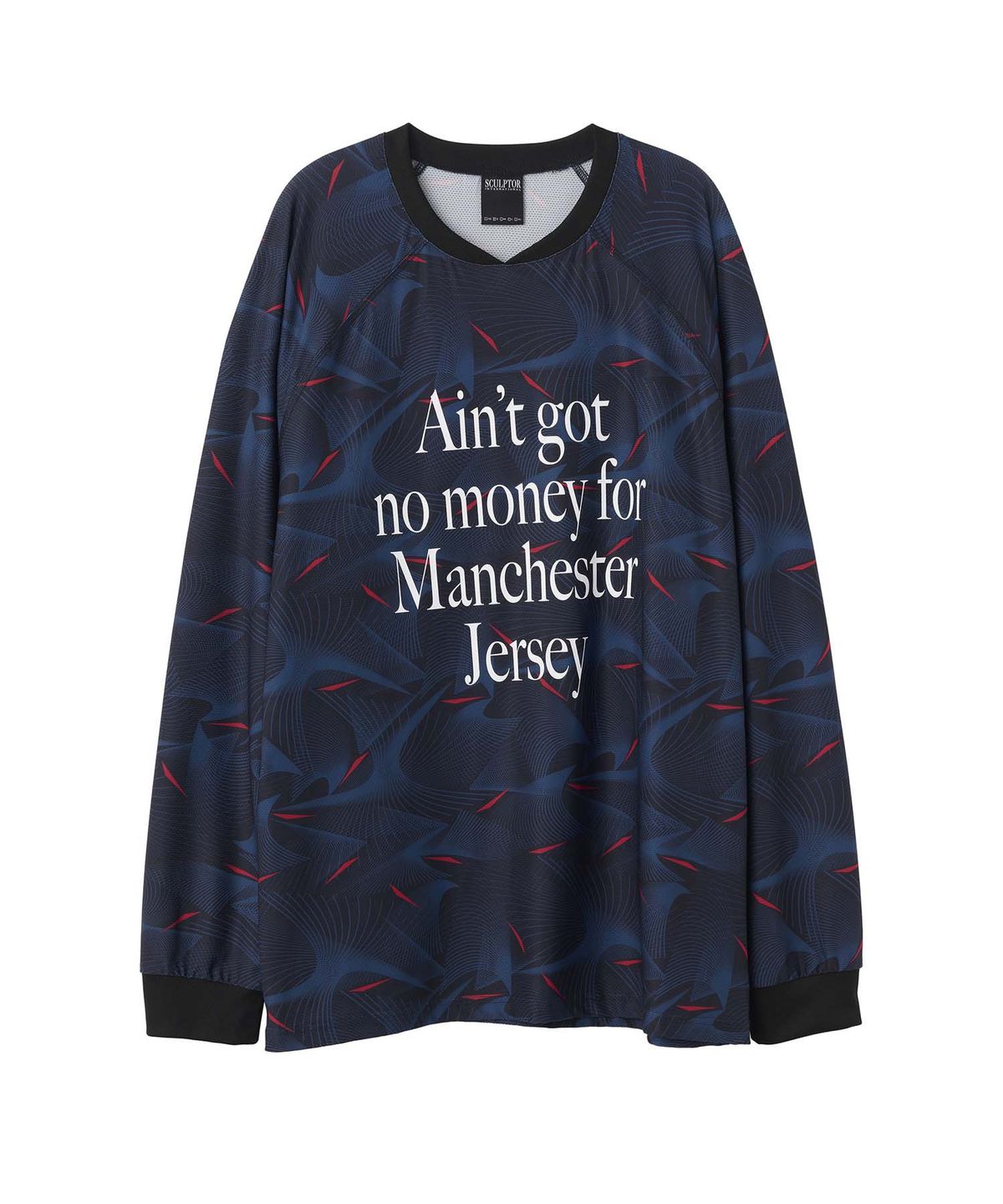 Soccer Jersey Long Sleeve Tee Pattern