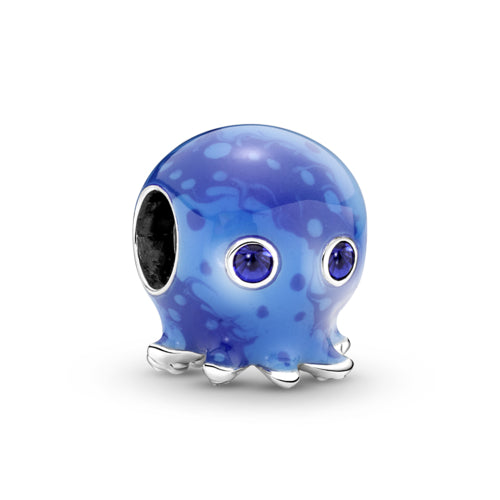 Ocean Bubbles & Wave Octopus Charm_791698C01