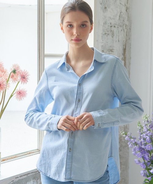 103 Slim Fit Denim Shirt
