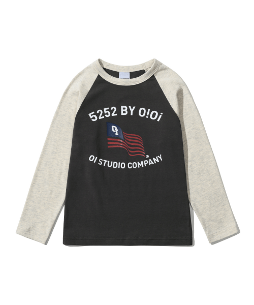 オールドグローリー ロングスリーブTシャツ [チャコール]