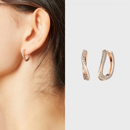 Jina Earrings MCER039S 14K Gold plated