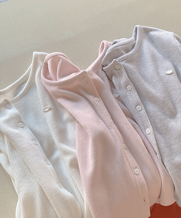 Shopperland [MADE] [Self-made] Spring Mullen Women's Fit Ribbed Cardigan (3 colors)