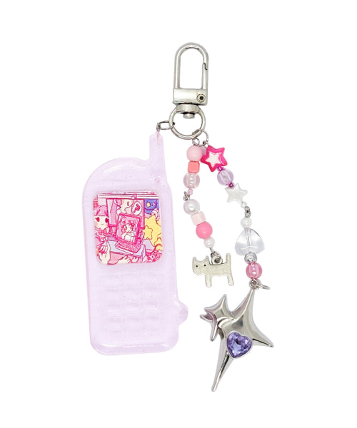 [X MOONSTICK] Moshimo Moon Power Resin Keyring
