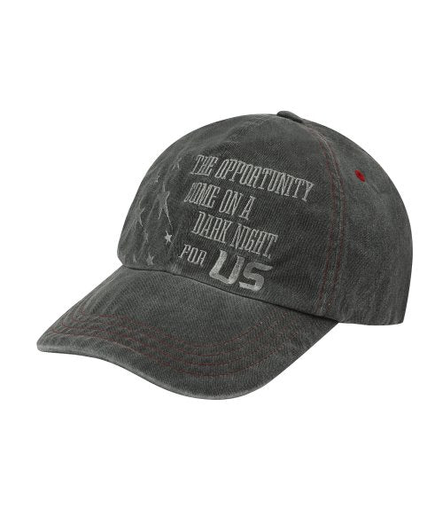 Star US Vintage Ball Cap [Washed Charcoal]
