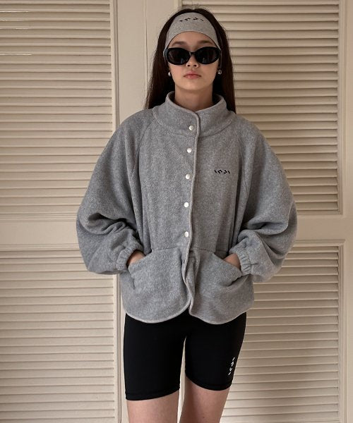 Fleece jacket gray