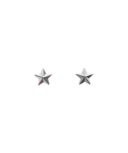 Mini Star Silver Earrings