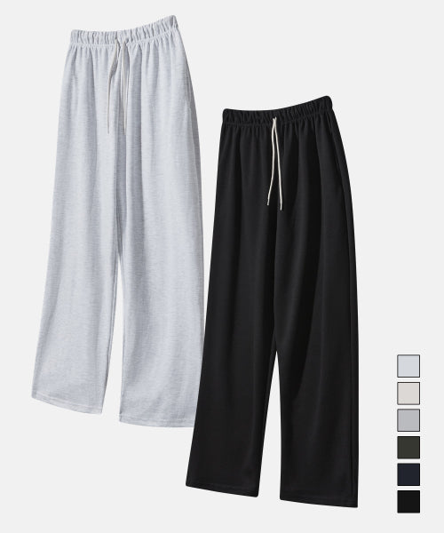 CHICKS NWP Slim New Wide Pants 8 colors - Size & Review | Musinsa
