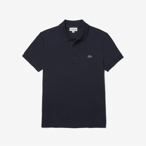 Men's Slim Fit Basic Short Sleeve Polo [Navy]