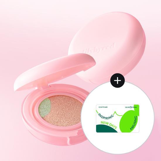 [Review Event/NEW] Lilybyred Dual Light Tone-Up Cushion Peach Green SPF50+ PA+++ 12g