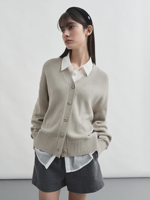 [6color] Basic Cotton Cardigan MDCD001