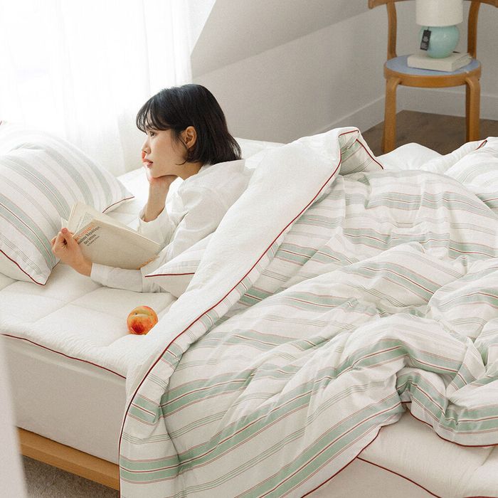 Mores High Density Washing Allergy Care Attachment Blanket Set S/Q 2 colors