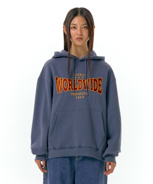 WORLDWIDE HOODIE NAVY