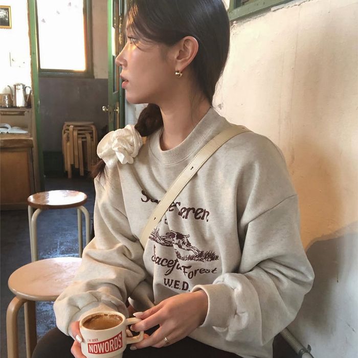 W/Howl FoxHound Sweatshirt_Oatmeal(W25-TP01)