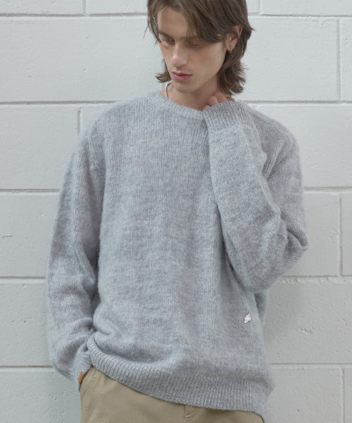 Hairy Round Knit LBL