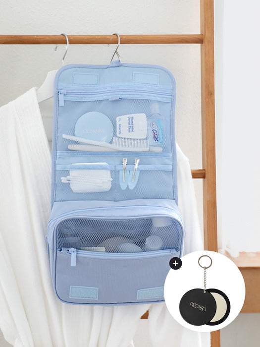 [Picasso] Travel Hanging Pouch (+Keyring Mirror Gift)