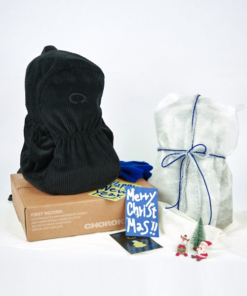 Corduroy Peanut Bag #5 (Black)