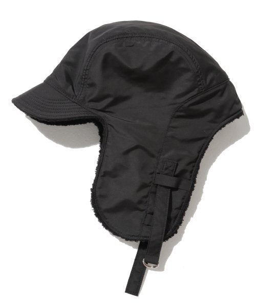 Black Reversible Fleece Trooper Hat