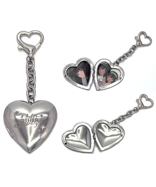 Surgical Heart Rocket Pendant Keyring