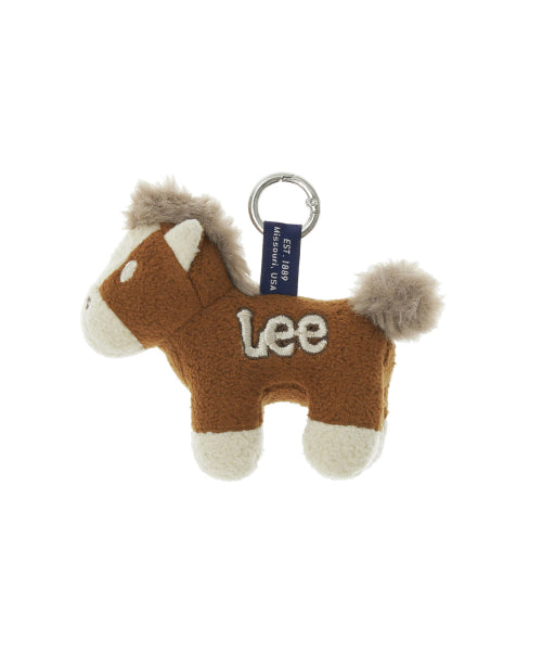 Pony Doll Keyring Brown