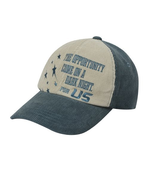 Star US Corduroy Ball Cap [Vintage Blue]