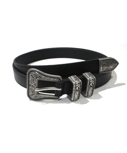 COUNTRY ROCK WESTERN BELTS - BLACK